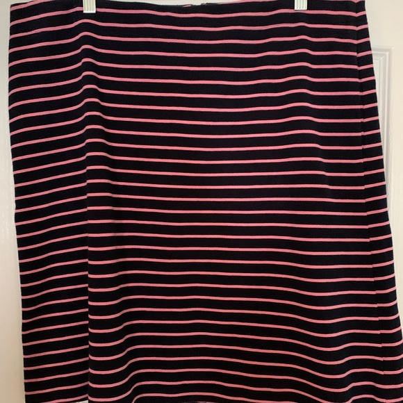 Talbots Striped Skirt, Size 14
